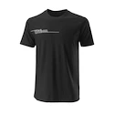 Pánske tričko Wilson  Team II Tech Tee Black L