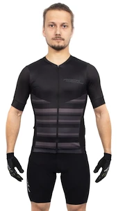 Pánsky cyklistický dres Rock Machine  MTB/XC black/grey L