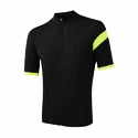 Pánsky cyklistický dres Sensor  Cyklo Classic Black/Neon Yellow