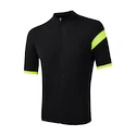 Pánsky cyklistický dres Sensor  Cyklo Classic Black/Neon Yellow M