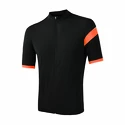 Pánsky cyklistický dres Sensor  Cyklo Classic Black/Orange