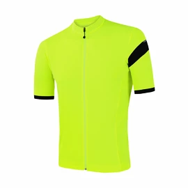 Pánsky cyklistický dres Sensor Cyklo Classic Neon Yellow/Black