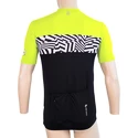 Pánsky cyklistický dres Sensor  Cyklo Miles Black/Neon Yellow