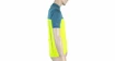 Pánsky cyklistický dres Sensor  Cyklo Motion Blue/Neon Yellow