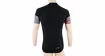 Pánsky cyklistický dres Sensor  Cyklo Race Black/Red