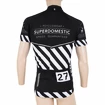 Pánsky cyklistický dres Sensor  Cyklo Superdomestic Black