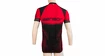 Pánsky cyklistický dres Sensor  Cyklo Team Up Black/Red