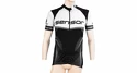 Pánsky cyklistický dres Sensor  Cyklo Team Up Black/White