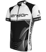 Pánsky cyklistický dres Sensor  Cyklo Team Up Black/White S