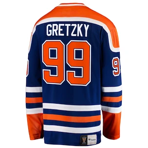 Pánsky dres Fanatics Breakaway Jersey NHL Vintage Edmonton Oilers Wayne Gretzky 99  XL