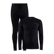 Pánsky termo set Craft Core Warm Baselayer Black