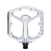 Platformové pedále Crankbrothers  Stamp 7 Large High Polish Silver