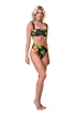 Plavky Nebbia  High-energy retro bikini - top 553 jungle green