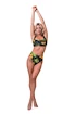 Plavky Nebbia  High-energy retro bikini - top 553 jungle green