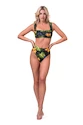 Plavky Nebbia  High-energy retro bikini - top 553 jungle green