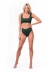 Plavky Nebbia  Miami sporty bikini - top 554 dark green