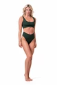 Plavky Nebbia  Miami sporty bikini - top 554 dark green