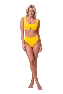 Plavky Nebbia  Miami sporty bikini - top 554 yellow S