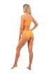 Plavky Nebbia  One Shoulder Asymmetrical Monokini 458 Orange Neon