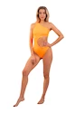 Plavky Nebbia  One Shoulder Asymmetrical Monokini 458 Orange Neon