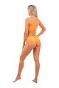 Plavky Nebbia  One Shoulder Asymmetrical Monokini 458 Orange Neon