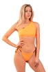 Plavky Nebbia  One Shoulder Bandeau Bikini Top 449 Orange Neon