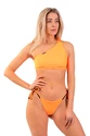 Plavky Nebbia  One Shoulder Bandeau Bikini Top 449 Orange Neon