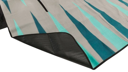 Podložka Easy Camp  Backgammon Picnic Rug Black & Grey