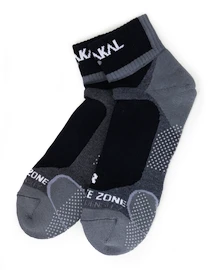 Ponožky Karakal Socks Quad Density X4 Ankle Black/grey-41-47