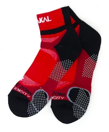 Ponožky Karakal Socks Quad Density X4 Ankle Red/Black-41-47