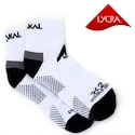 Ponožky Karakal  Socks X2+ Men Ankle White/Black-41-47