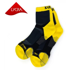 Ponožky Karakal Socks X4 Men Ankle Yellow/Black-41-47