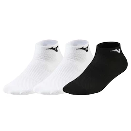 Ponožky Mizuno Training Mid 3Pairs Black/White