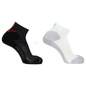 Ponožky Salomon Speedcross Ankle 2PP Ebony/White  11 1/2 - 14