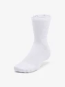 Ponožky Under Armour  3-Maker 3pk Mid-Crew-WHT  M