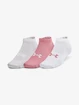 Ponožky Under Armour  Essential Low Cut 3pk-PNK  M