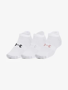 Ponožky Under Armour  Essential No Show 3pk-WHT