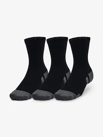 Ponožky Under Armour Performance Cotton 3p Mid-BLK