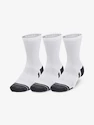 Ponožky Under Armour  Performance Cotton 3p Mid-WHT