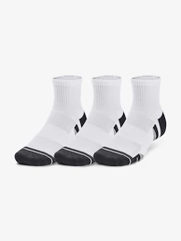 Ponožky Under Armour Performance Tech 3pk Qtr-WHT