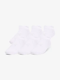 Ponožky Under Armour Yth Essential No Show 6pk-WHT