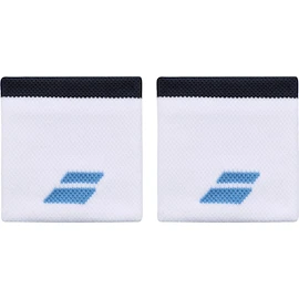 Potítka Babolat Logo Wristband White/Drive Blue