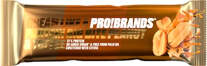 ProBrands  Big Bite Protein bar pro 45 g arašidy - karamel