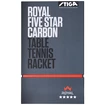 Raketa na stolný tenis Stiga  Royal 5-Star Carbon