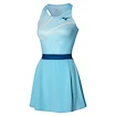 Šaty Mizuno  Charge Printed Dress Blue Glow L