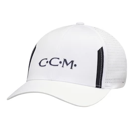 Šiltovka CCM Golf Perforated Cap Blanc Senior