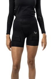 Šortky so suspenzorom Bauer Womens PRO Jill Short Black Senior