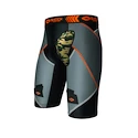 Šortky so suspenzorom Shock Doctor  30160 X-Fit Cross Comp.Hockey Short Black/Grey Senior