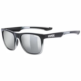 Športové okuliare Uvex LGL 42 Black Transparent/Mirror Silver (2916)