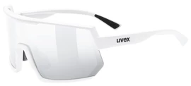 Športové okuliare Uvex Sportstyle 235 White Mat/Mirror Silver (Cat. 3)